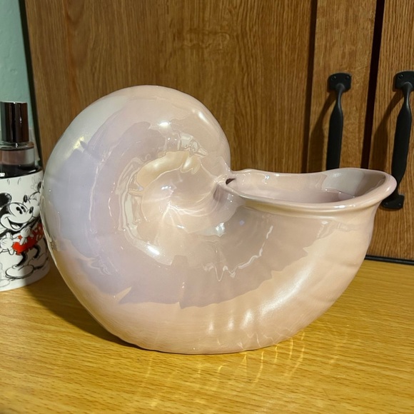 NEW RAE DUNN LARGE CALM Ceramic Shell Decor - Picture 3 of 8